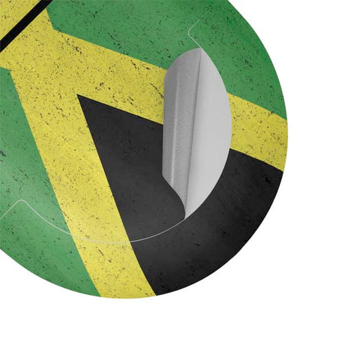 Jamaica Flag Distressed Google Pixel Buds Skin